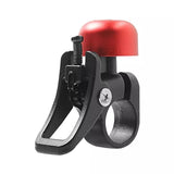 Scooter Bell With Folding Hook Aluminum Alloy Crisp Clear Sound Compact Handlebar Horn with screws