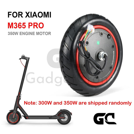 Engine Motor 36V 350W With 8.5 Inch Pneumatic Tyre Front Wheel for Xiaomi M365/1S/Pro