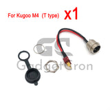 Conector de puerto de carga para patinete eléctrico Kugoo M4/M4 Pro