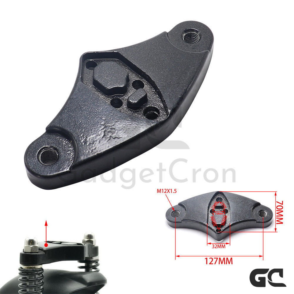 Front shock absorbing triangle plate suspension for Kugoo M4 Electric Scooter