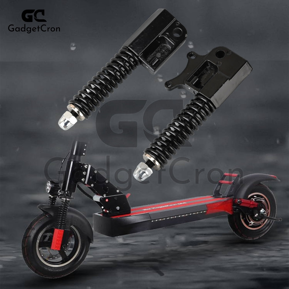 Amortiguador delantero para patinete eléctrico con orificio de amortiguación y resorte para Kuggo M4/Pro