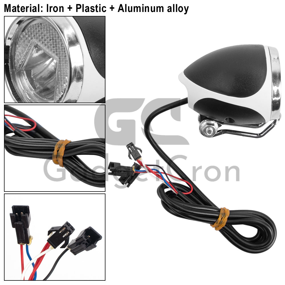 Front Lamp Light For Kugoo M4 Electric Scooter LED Headlight