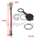 Conector de puerto de carga para patinete eléctrico Kugoo M4/M4 Pro