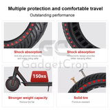 8.5x2" 36mm slot Tubeless Puncture Proof Solid Tyre Electric Scooter Honeycomb 8.5 Inch