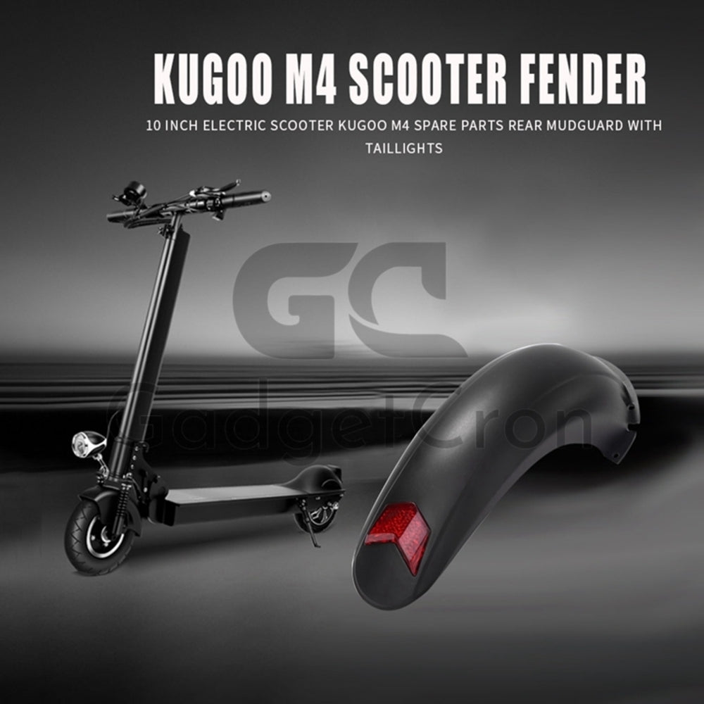 Kugoo M4 Rear Fender Mug Guard Tail Light Scooter Leictreach Páirteanna breise